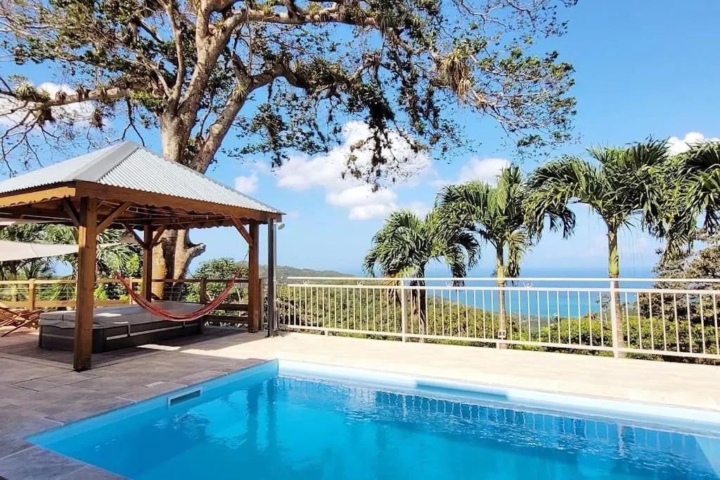 Apartment A Perle De Vue - Appartement De Charme Piscine & Spa Avec Vues Mer & Foret Deshaies