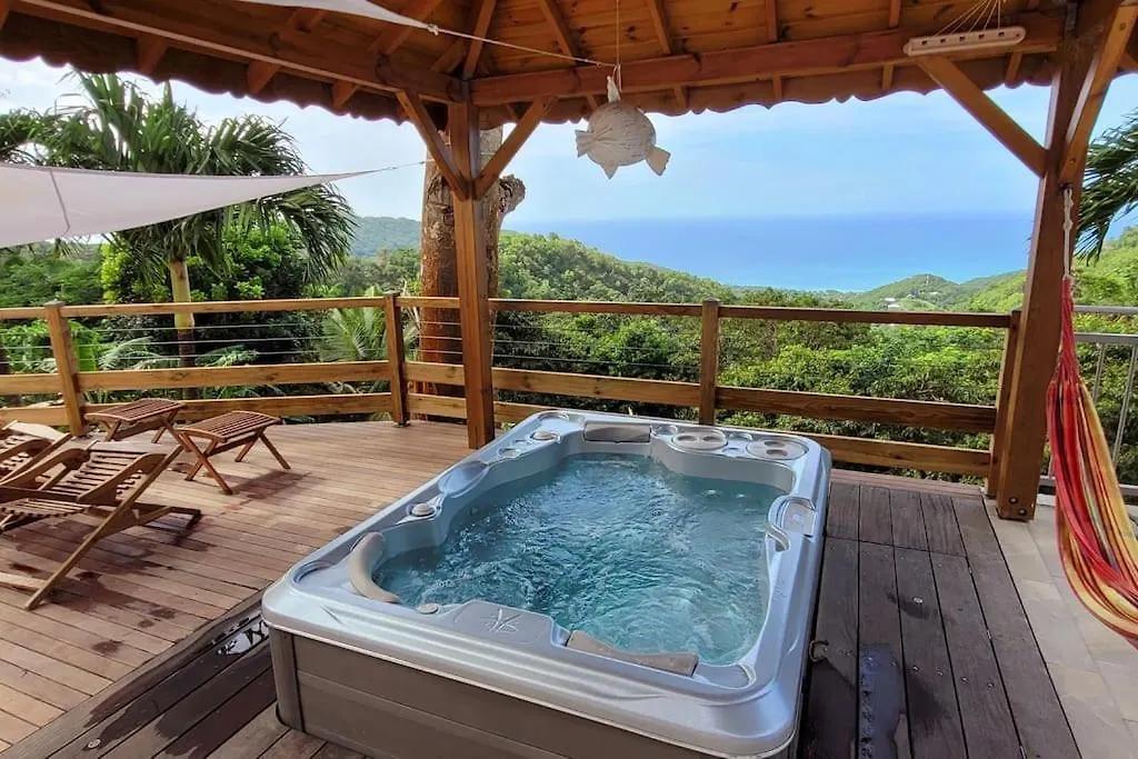 A Perle De Vue - Appartement De Charme Piscine & Spa Avec Vues Mer & Foret Deshaies Apartment