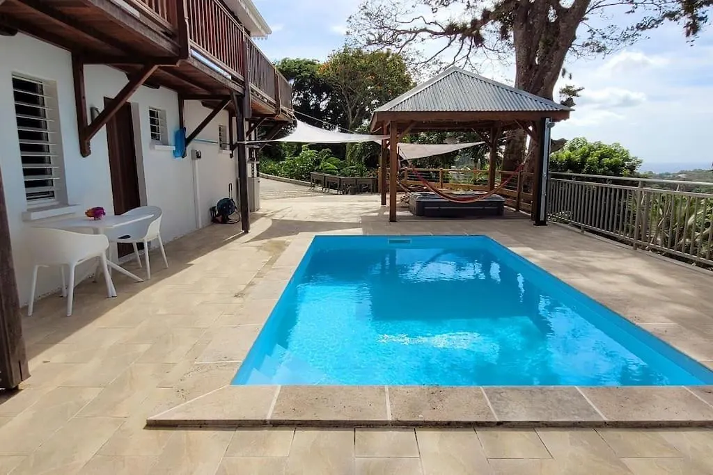 A Perle De Vue - Appartement De Charme Piscine & Spa Avec Vues Mer & Foret Deshaies Apartment